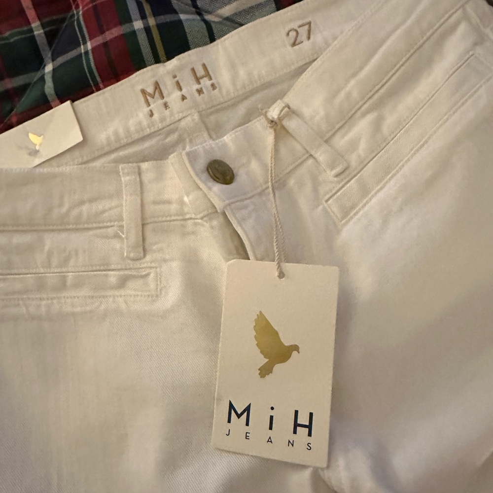 M.I.H. Jeans Paris White 27 NWT